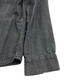Land's End Blue Denim-style Round Collar Shirt Age 7