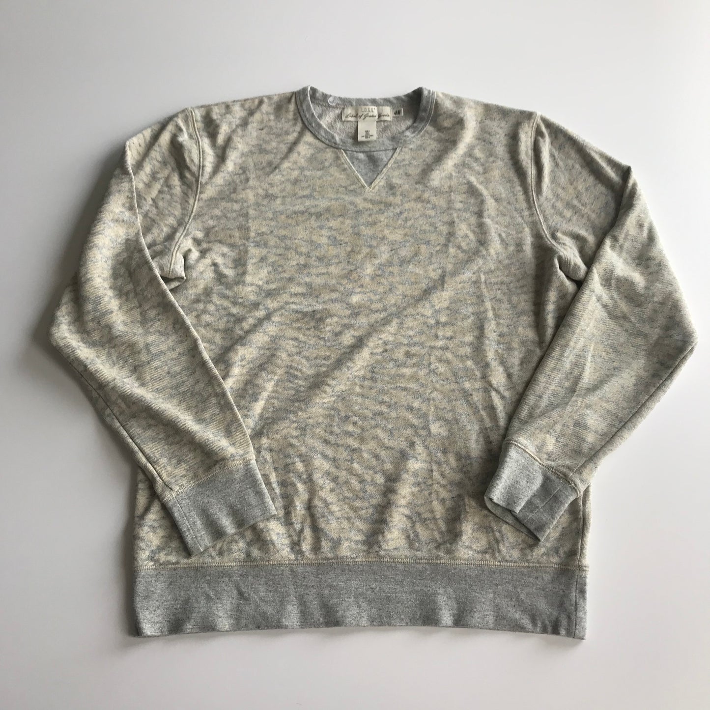 H&M Grey Cloud Pattern Knitted Jumper Size Women's Large