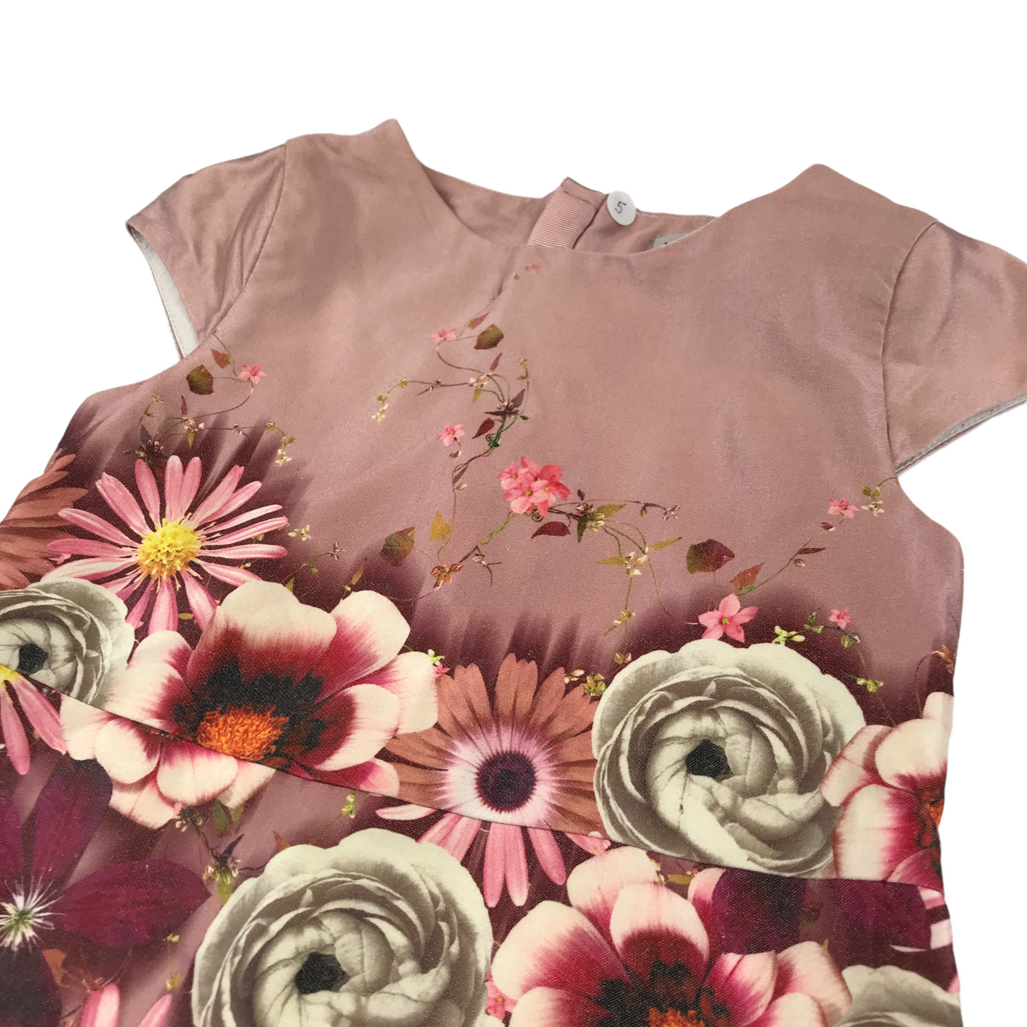 Next Pink Floral Dress Age 5