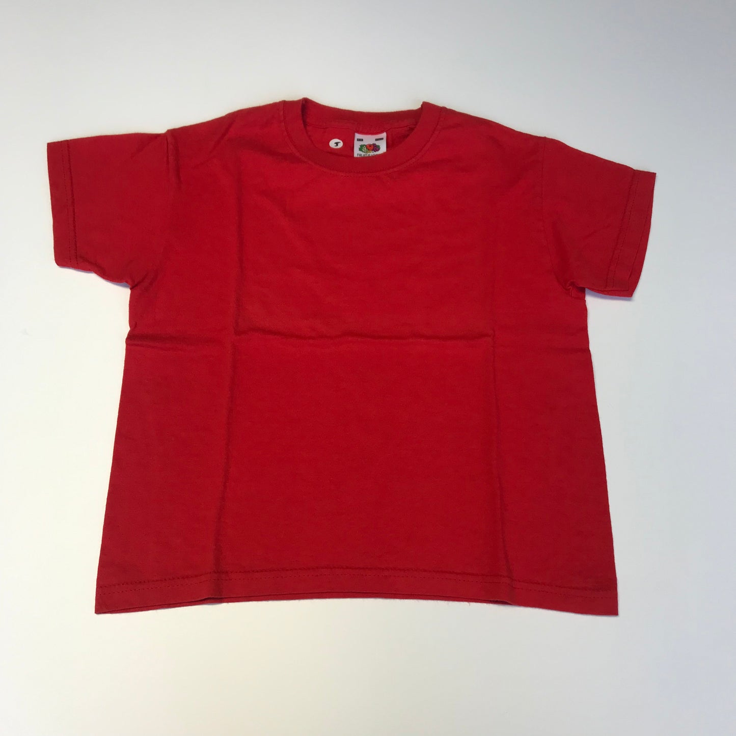 Plain Red Gym T-shirt