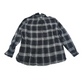 River Island Black and Grey Checked Shirt Women's Size 12