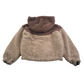 Zara Fluffy Beige Tones Bomber Jacket Age 13