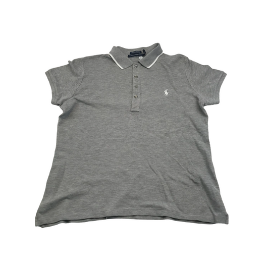 Ralph Lauren Golf Grey Polo Shirt Women's Size L