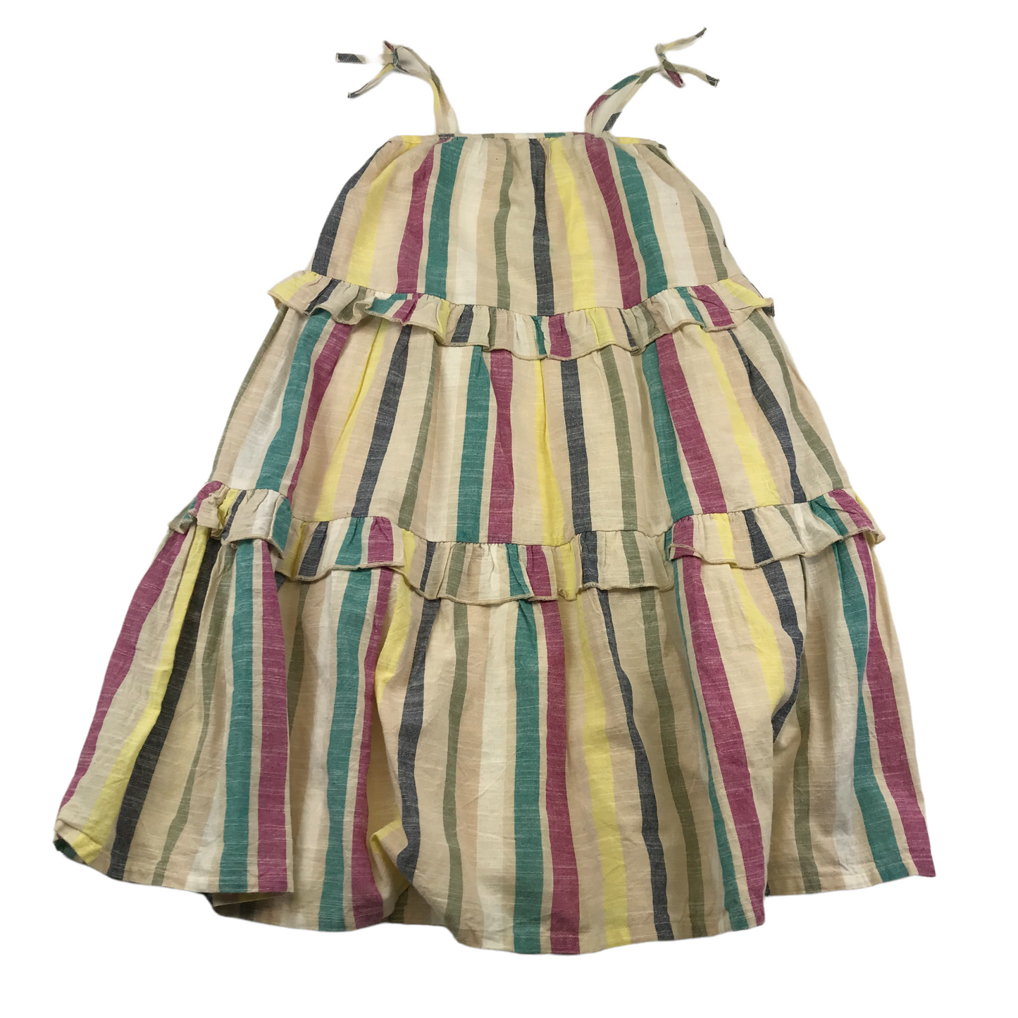 Tu Multicolour Stripy Dress Age 6