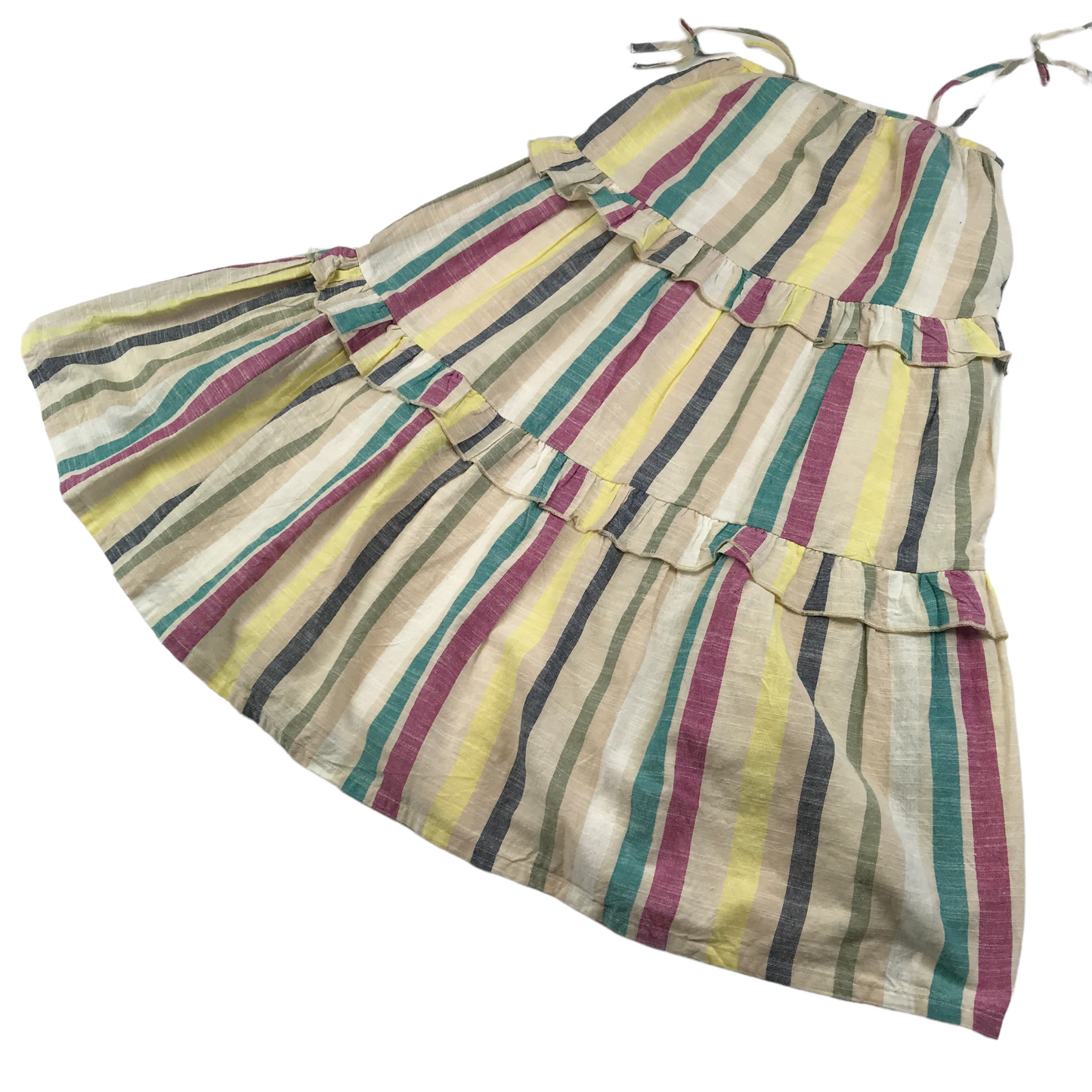 Tu Multicolour Stripy Dress Age 6