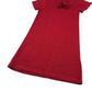 H&M Red Sparkly Knitted Dress with Bow Tie Detail Dress Age 7