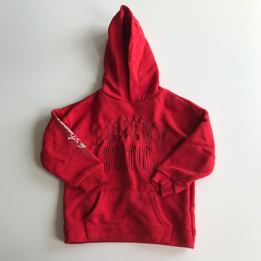 Primark Red Legend Status Hoodie Age 5