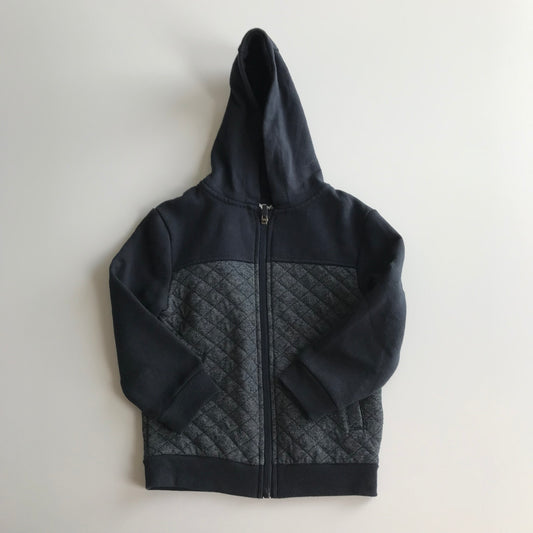 Primark Navy Quilted Hoodie Age 5