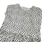George Black and White Polka Dot Dress Age 10