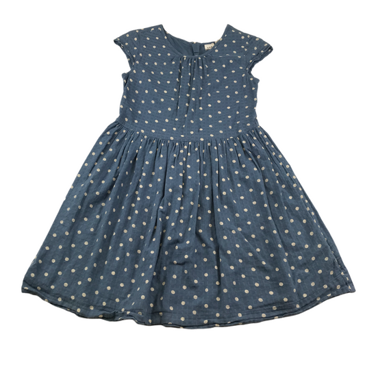 Gap Blue Polka Dot Dress Age 10