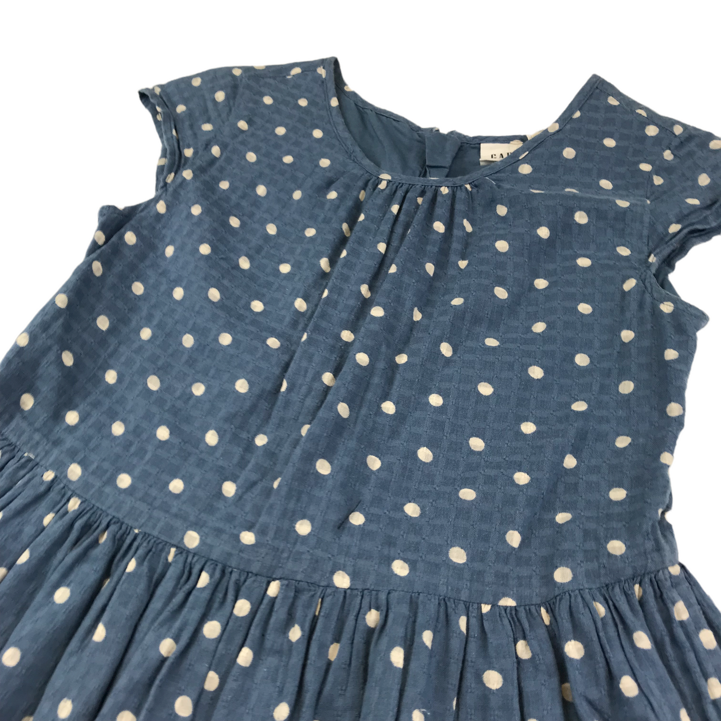 Gap Blue Polka Dot Dress Age 10