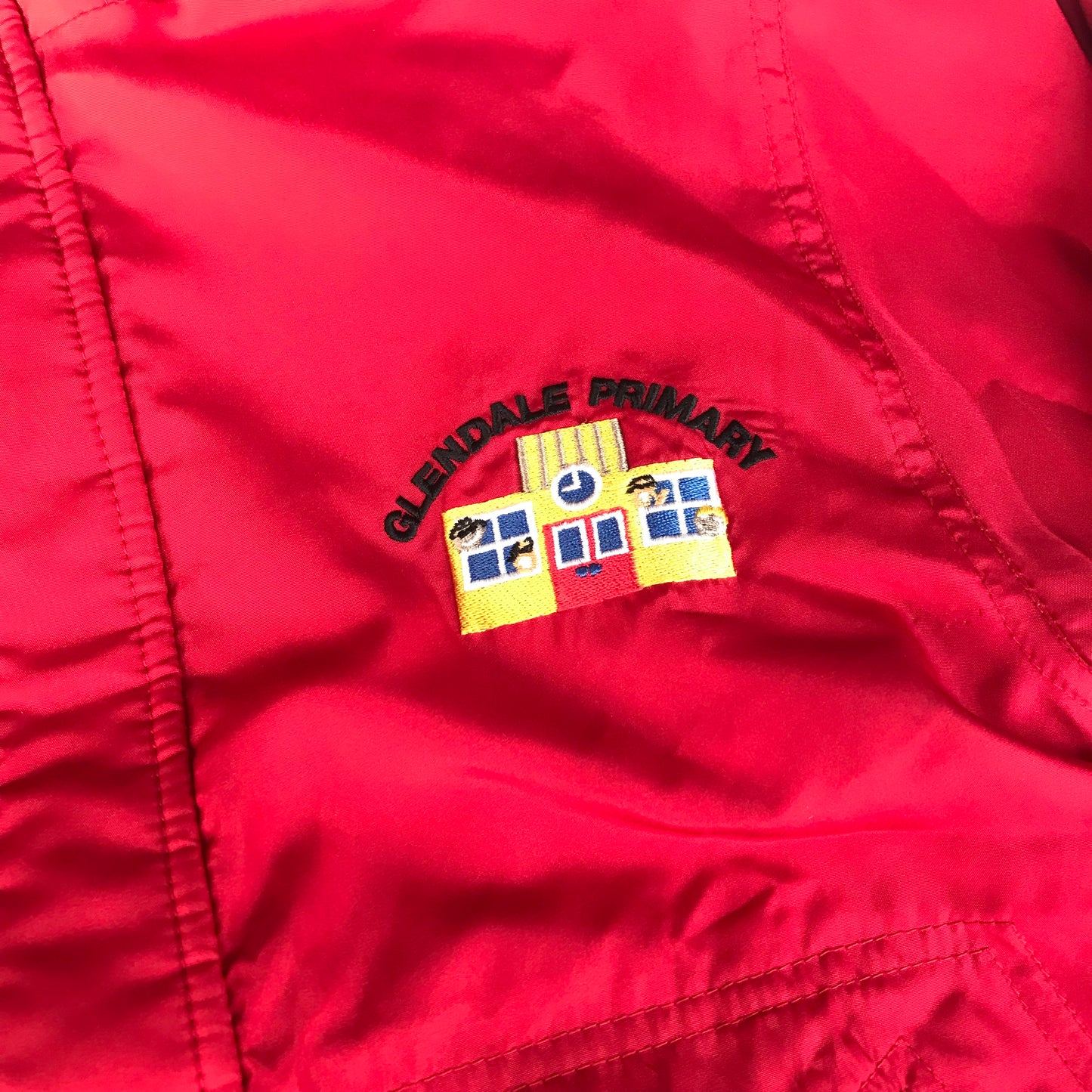 Glendale Primary Red School Warm Lined Jacket