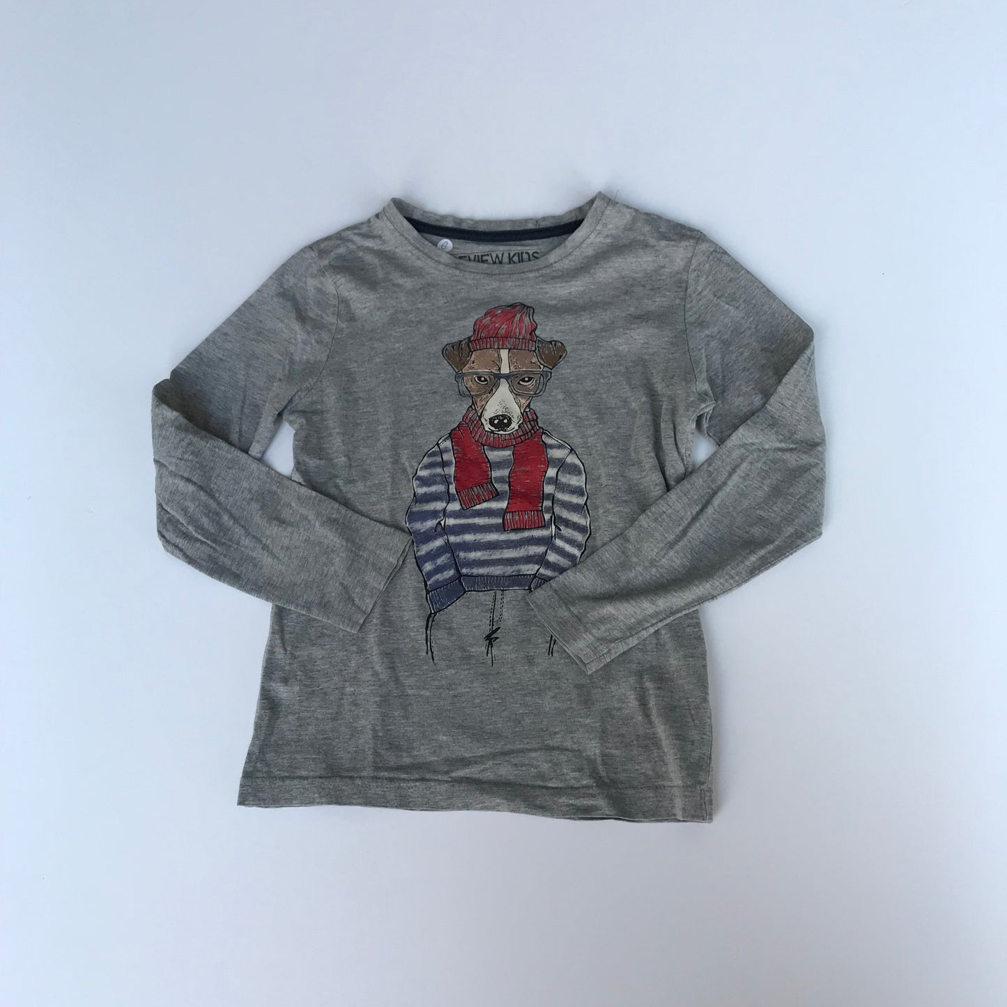 Review Grey Dog Long Sleeve T-Shirt Age 6