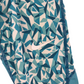 Nike Pro Blue Pattern 3/4 Sport Leggings Age 7