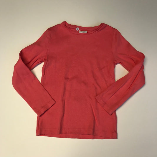 F&F Pink Simple Style Long Sleeve T-Shirt Age 6