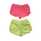Matalan Bundle of Pink and Neon Jersey Shorts Age 5