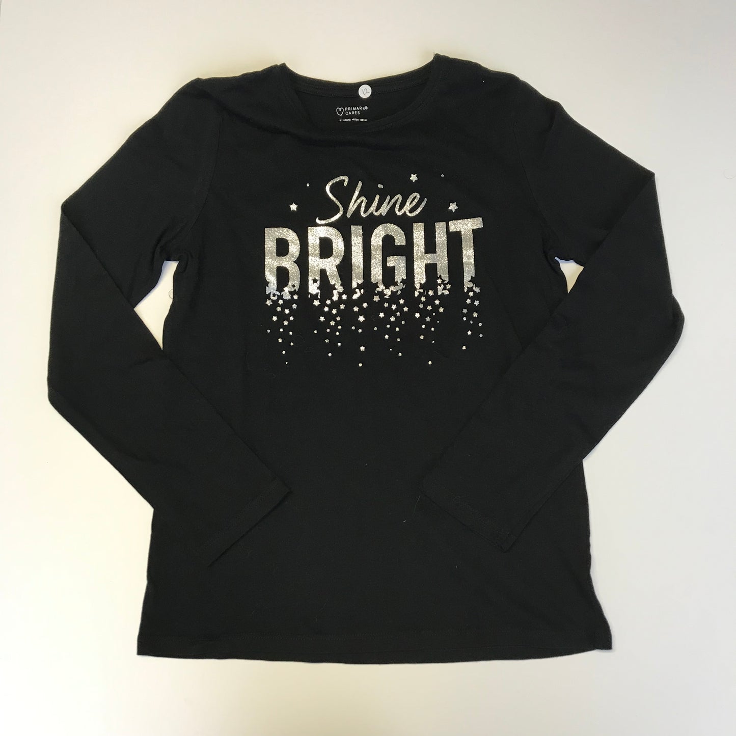 Primark Shine Bright Long Sleeve T-Shirt Age 12