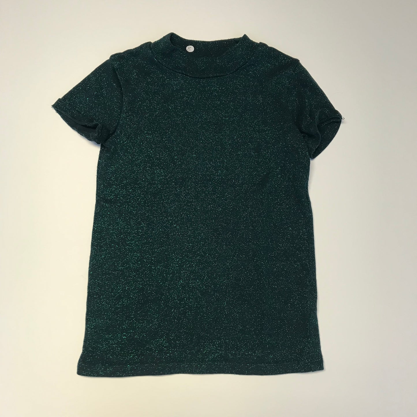 Next Green Sparkly Top Age 8