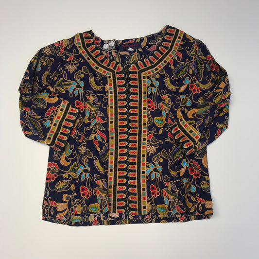 Patterned Multicolour Top Age 8