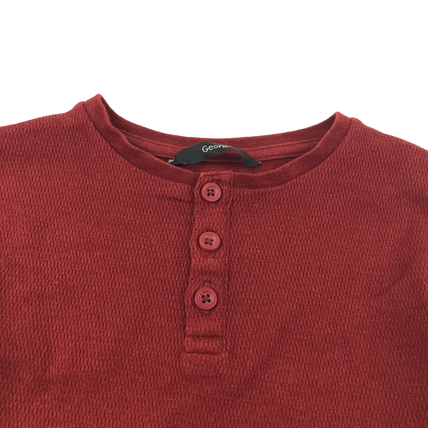 George Red Clay Long Sleeve T-shirt Age 7
