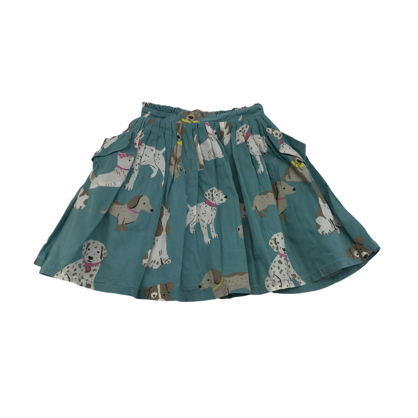 Boden Blue Dogs Layer Skirt Age 5