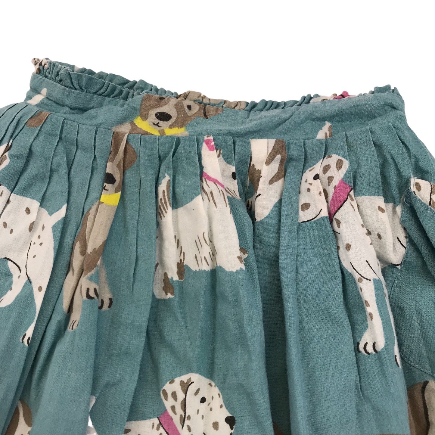 Boden Blue Dogs Layer Skirt Age 5