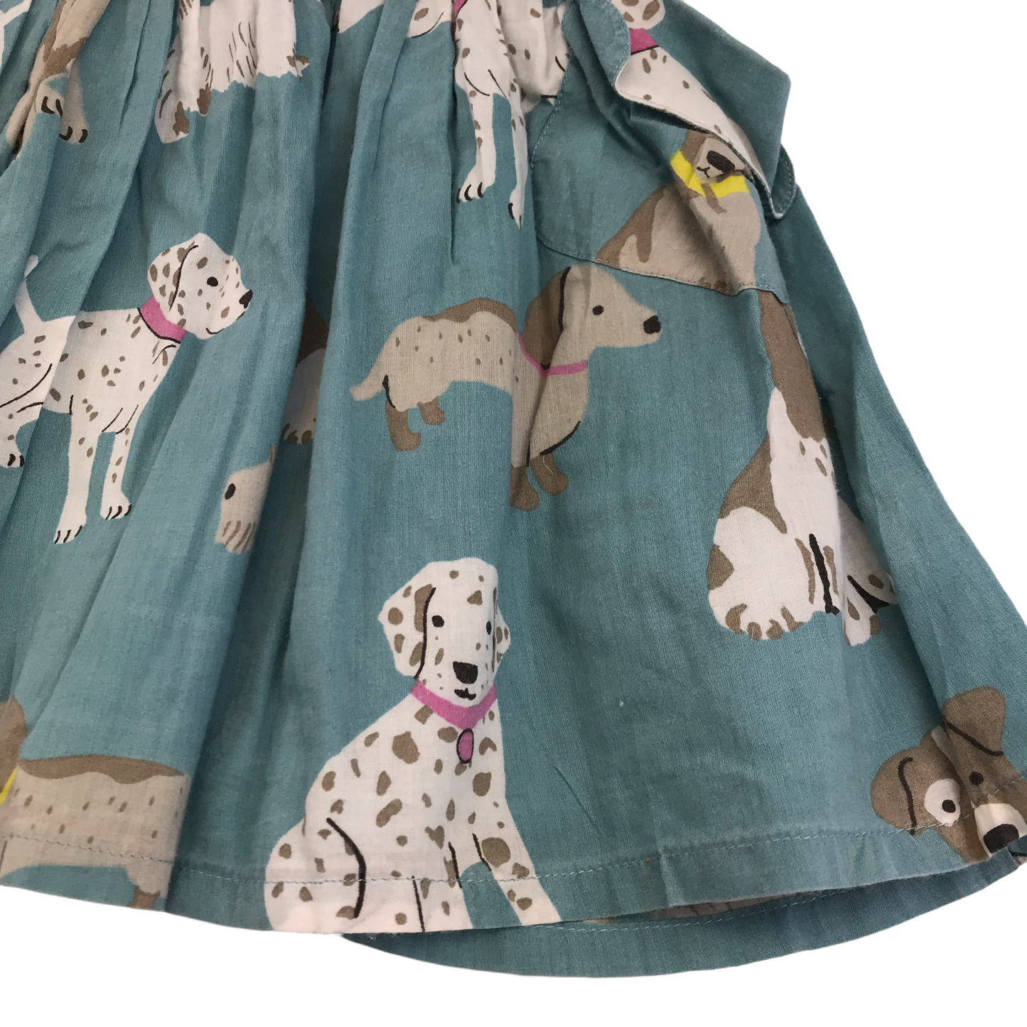 Boden Blue Dogs Layer Skirt Age 5