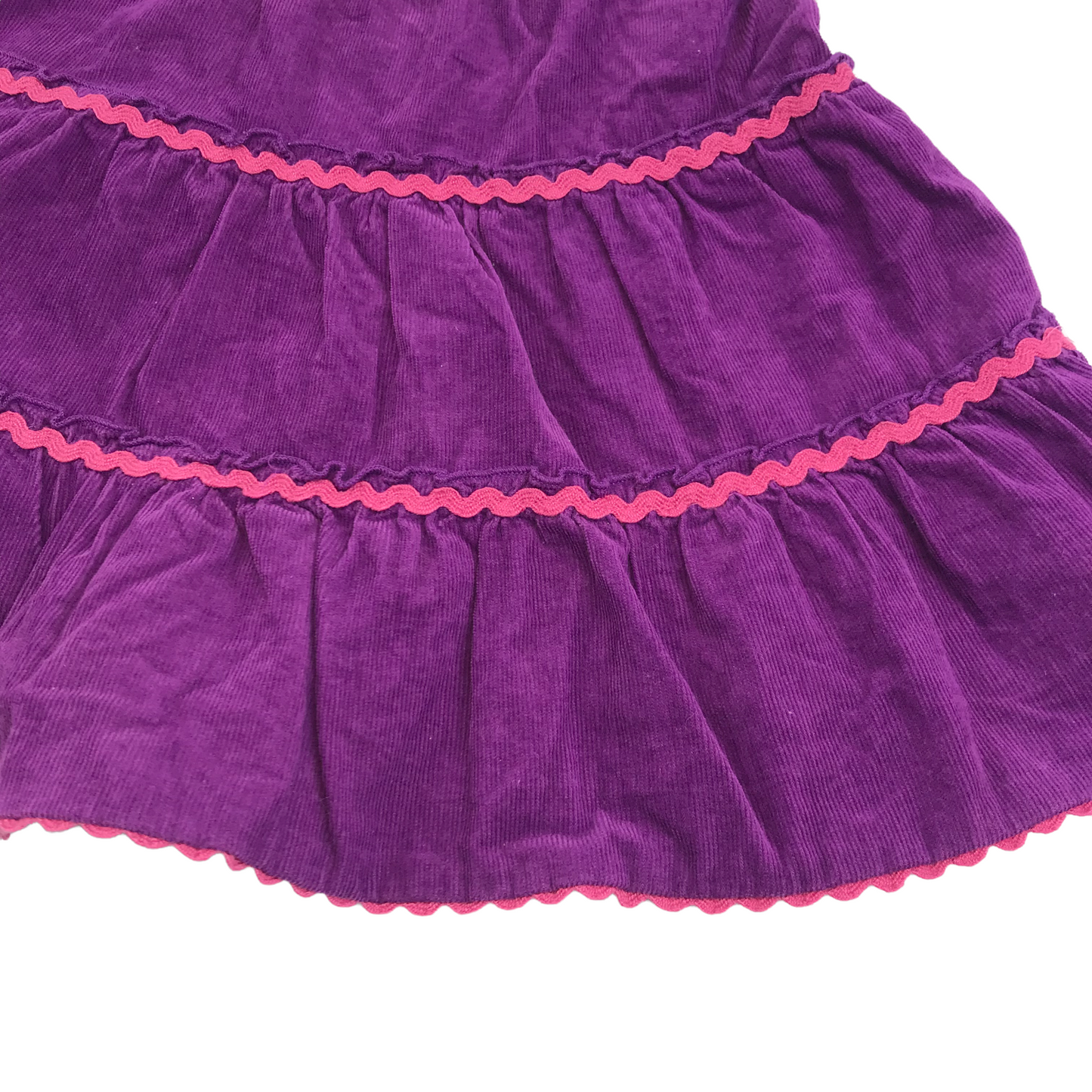 M&S Purple Corduroy Embroidery Skirt Age 5