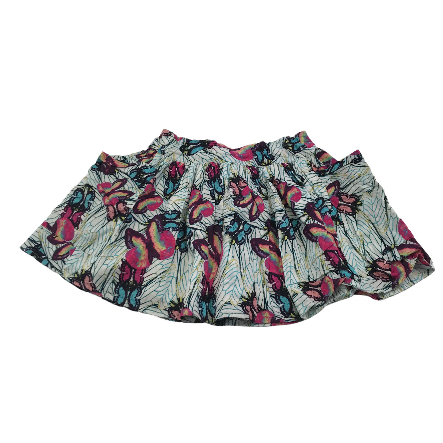 M&S Multicoloured Butterfly Skirt Age 5