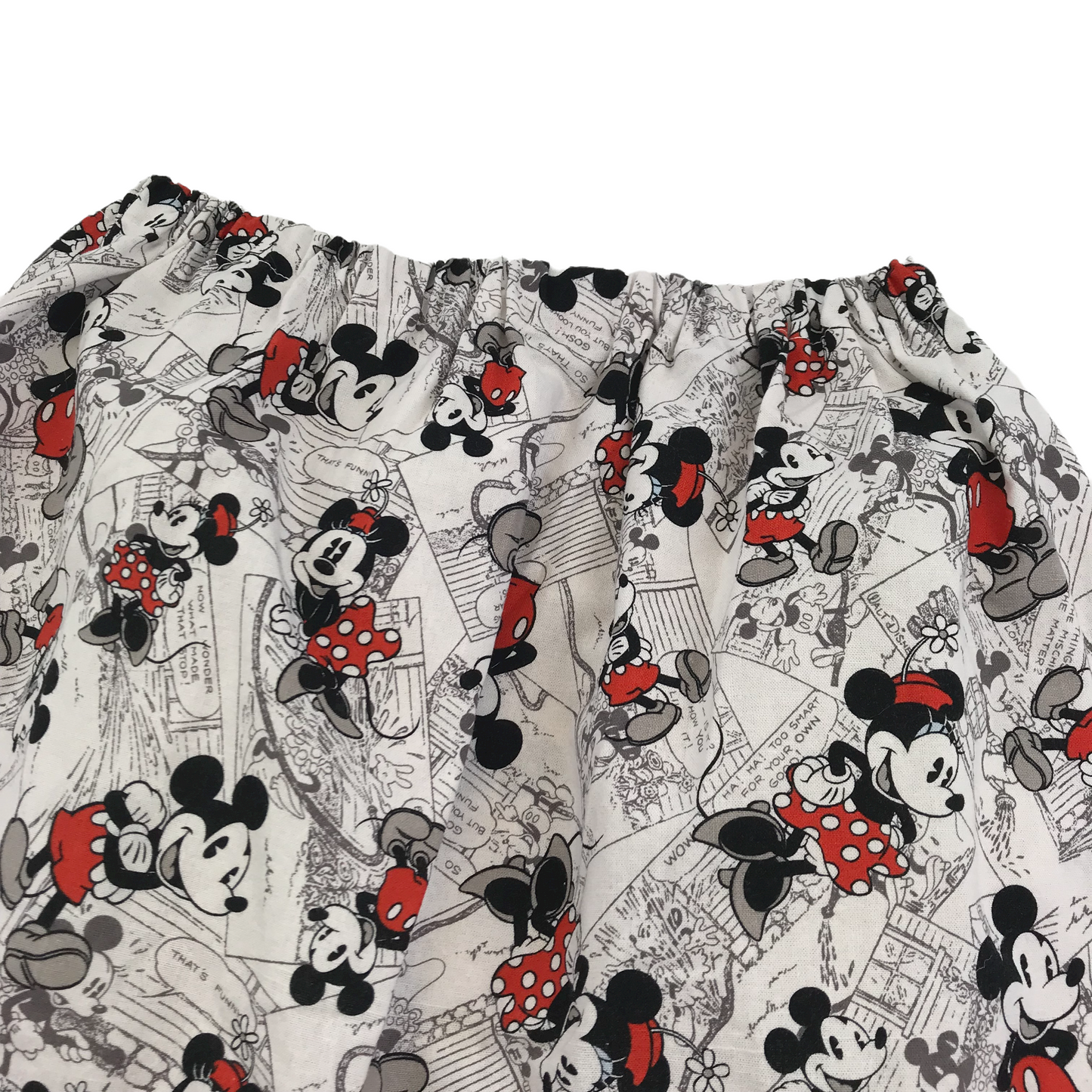 White Disney Mickey Mouse Skirt Age 5