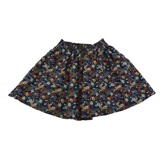 Next Navy Floral Layered Skirt Age 6