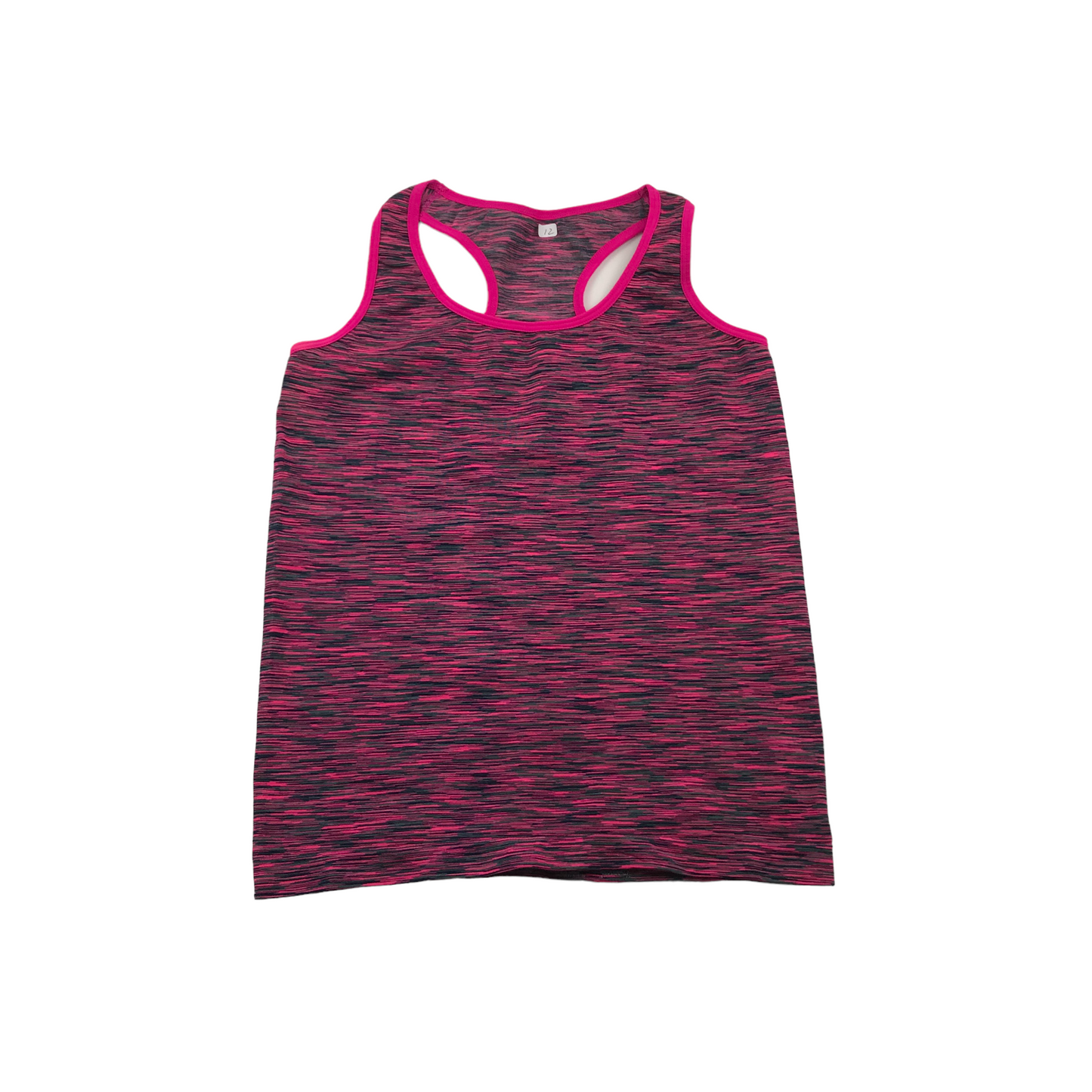 Purple and Grey Thermal Tank Top Set Age 11-12