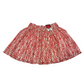 George Red and White Pattern Skirt Age 8