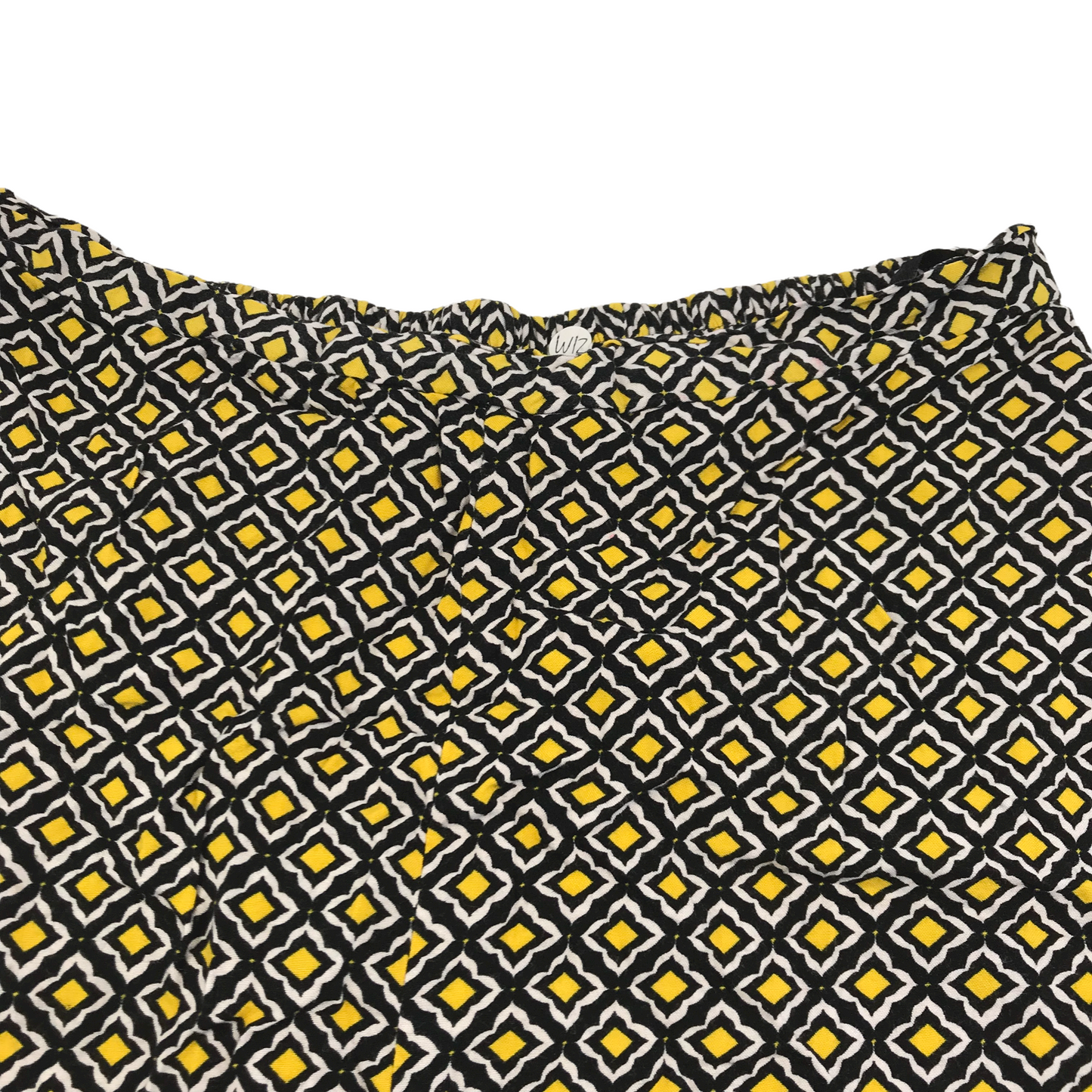 Dorothy Perkins Black and Yellow Skirt Women's Size 12