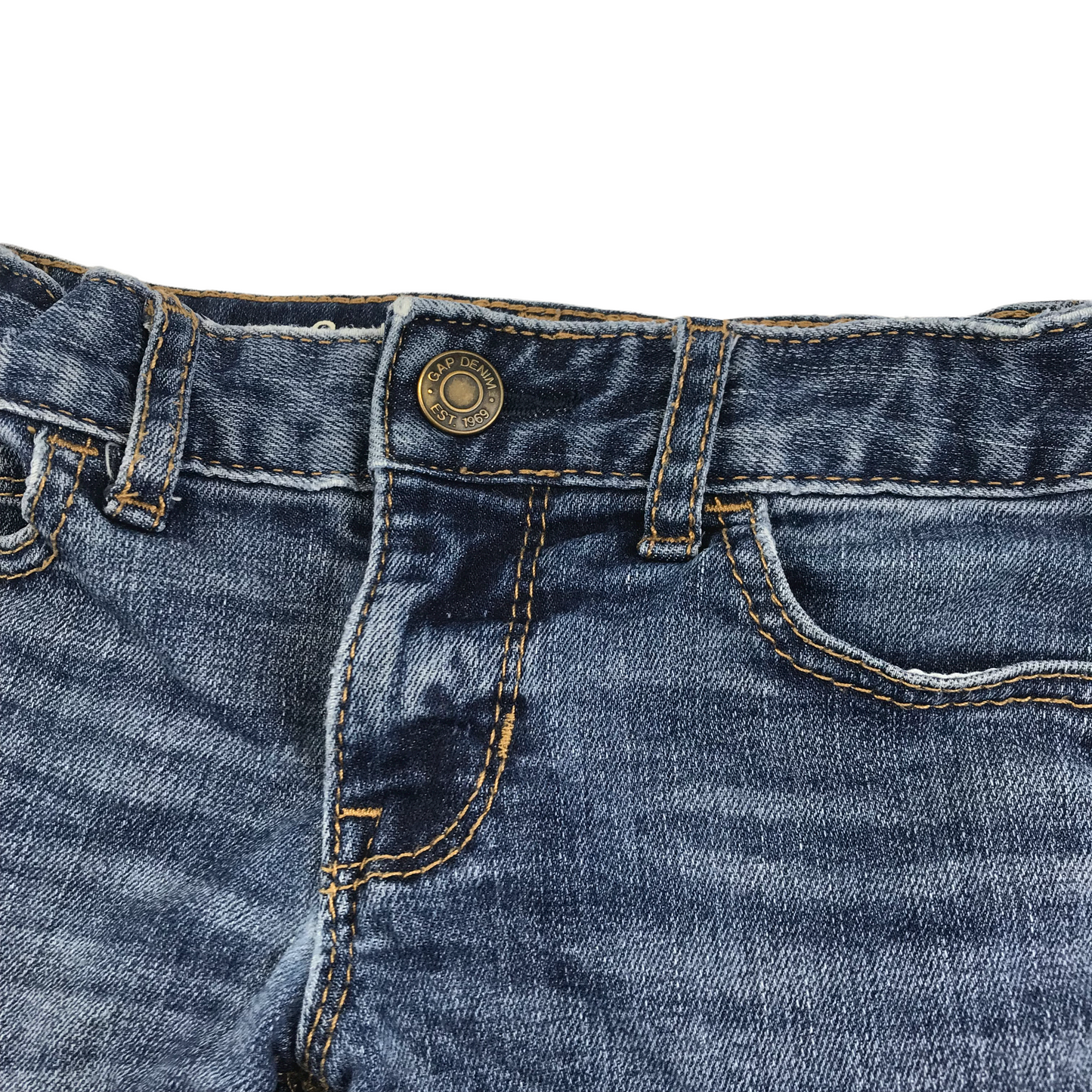 Gap Blue Regular Fit Denim Shorts Age 4