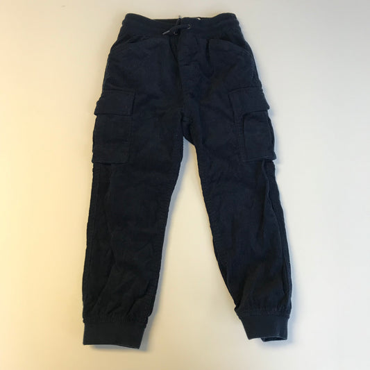 Gap trousers 6 years navy blue cargo style corduroy