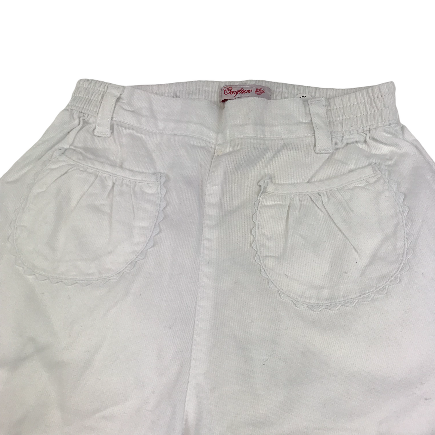 Configure White Capri Shorts Age 6