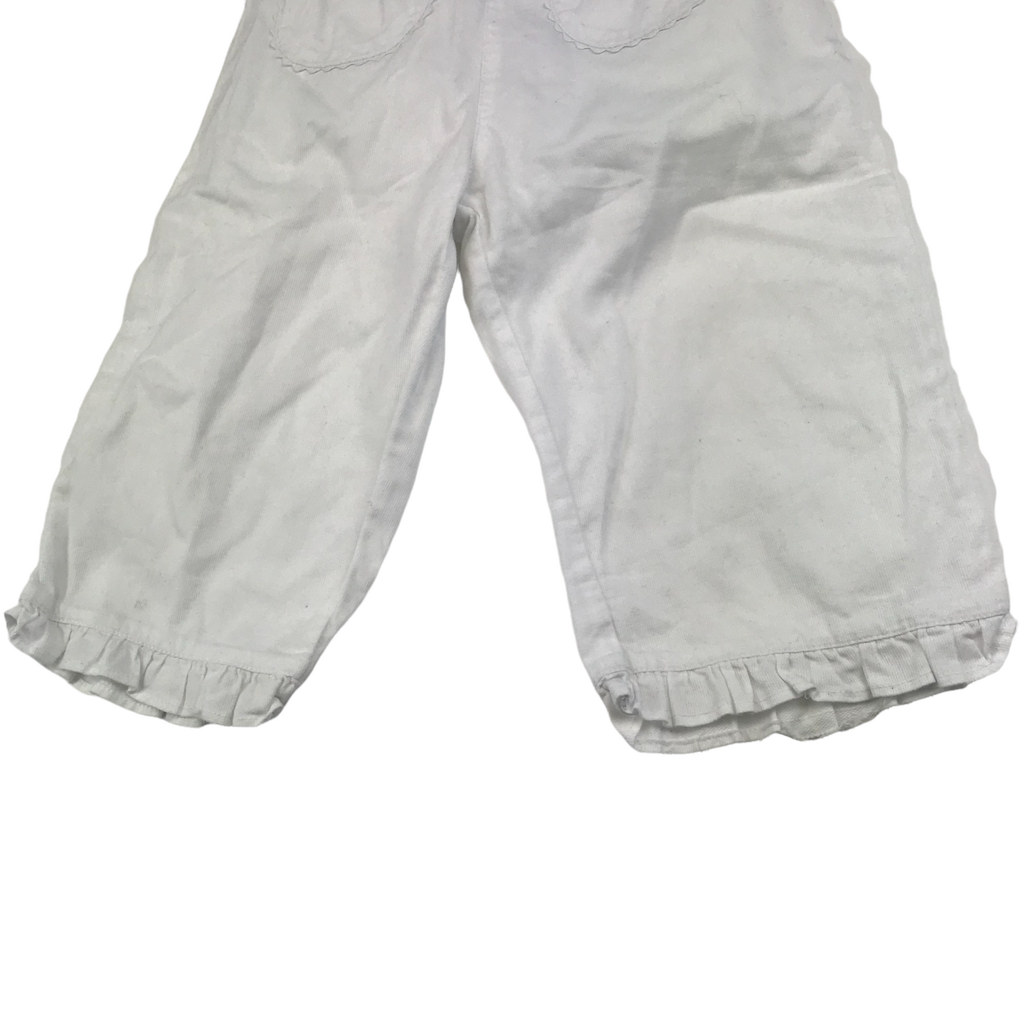 Configure White Capri Shorts Age 6