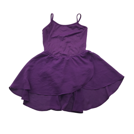 Bloch Purple 2-piece Leotard and skirt Age 8-10