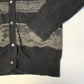 Young Dimensions Charcoal Grey Lace Detail Cardigan Age 10
