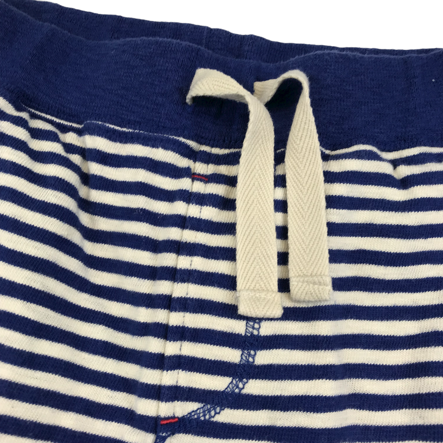 Joules Blue and White Stripy Jersey Shorts Age 8