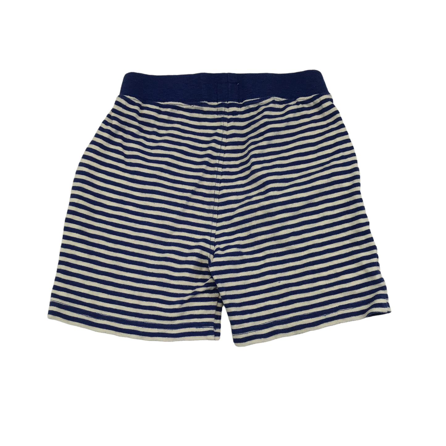 Joules Blue and White Stripy Jersey Shorts Age 8