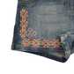 Nutmeg Embroidery Denim Shorts Age 10