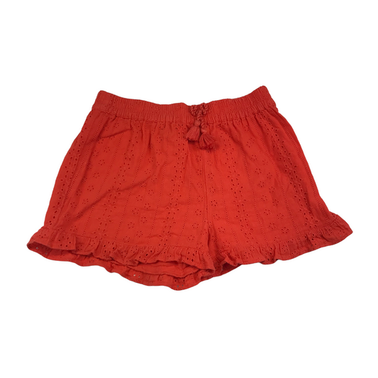 Tu Red Embroidery Detail Shorts Age 11