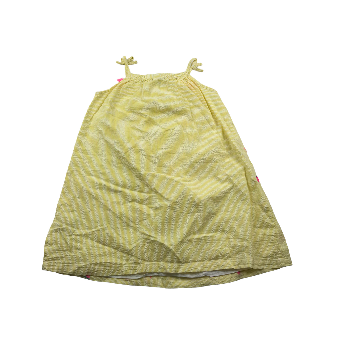 Matalan Yellow Watermelon Summer Dress Age 8