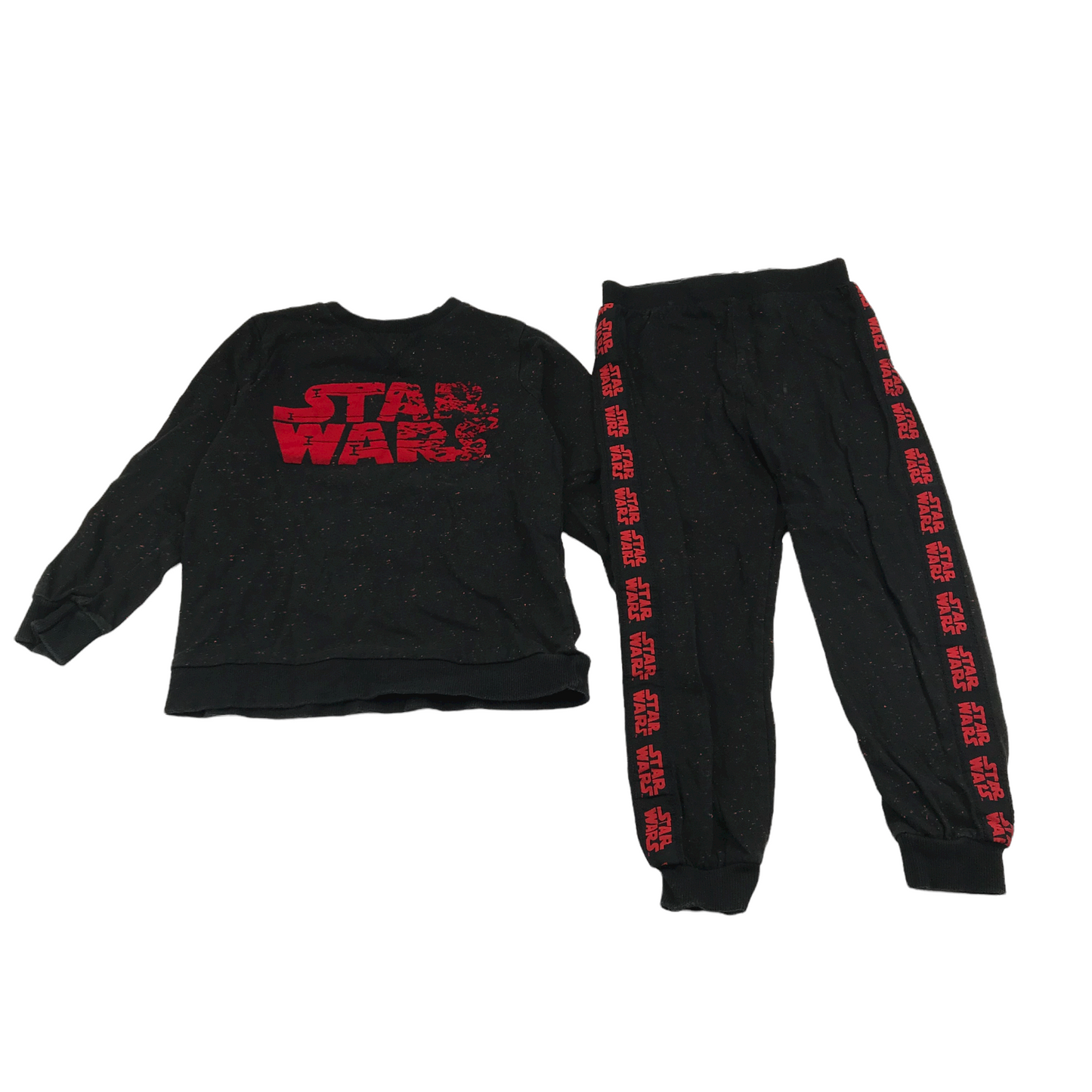 George Black Star Wars Pyjama Set Age 5