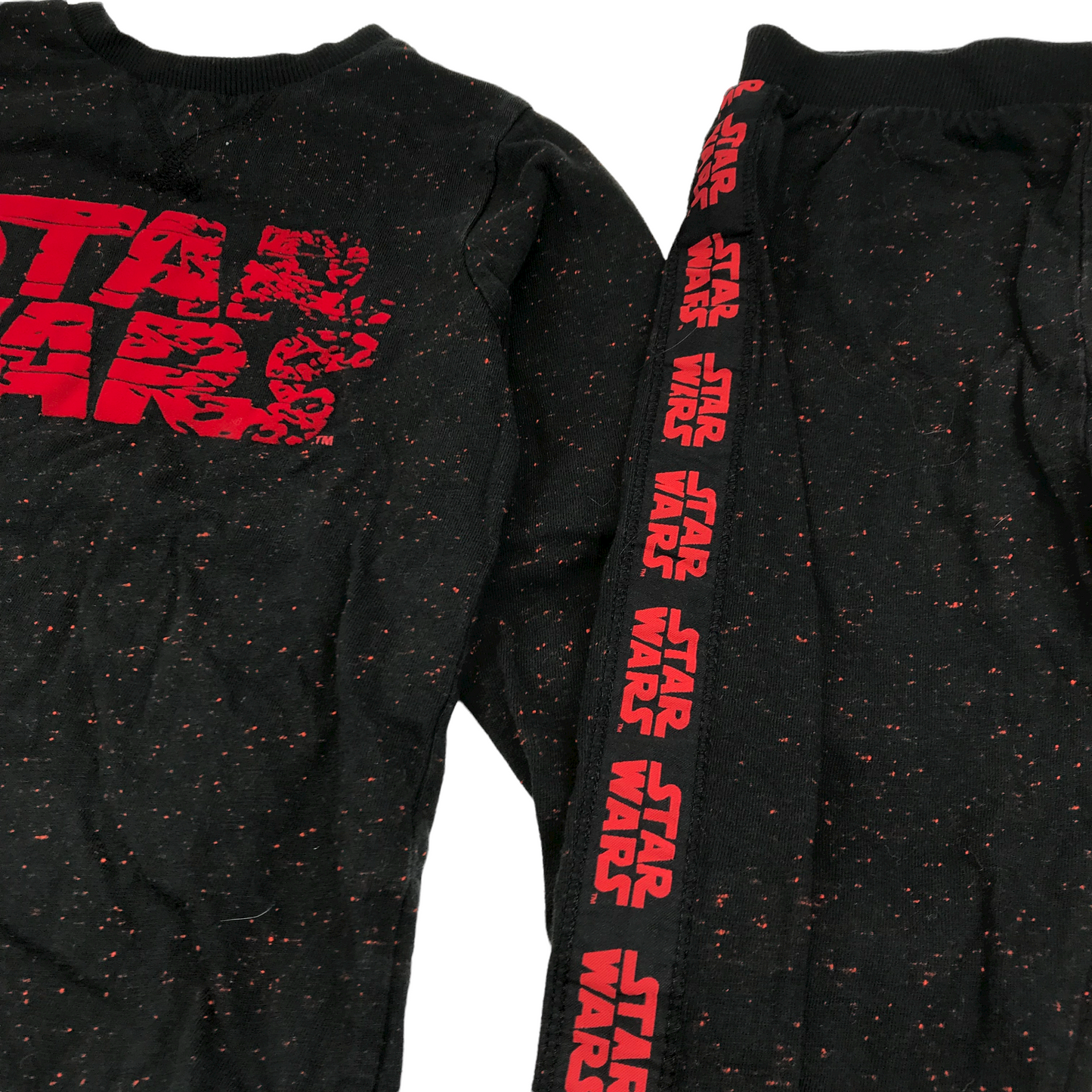 George Black Star Wars Pyjama Set Age 5