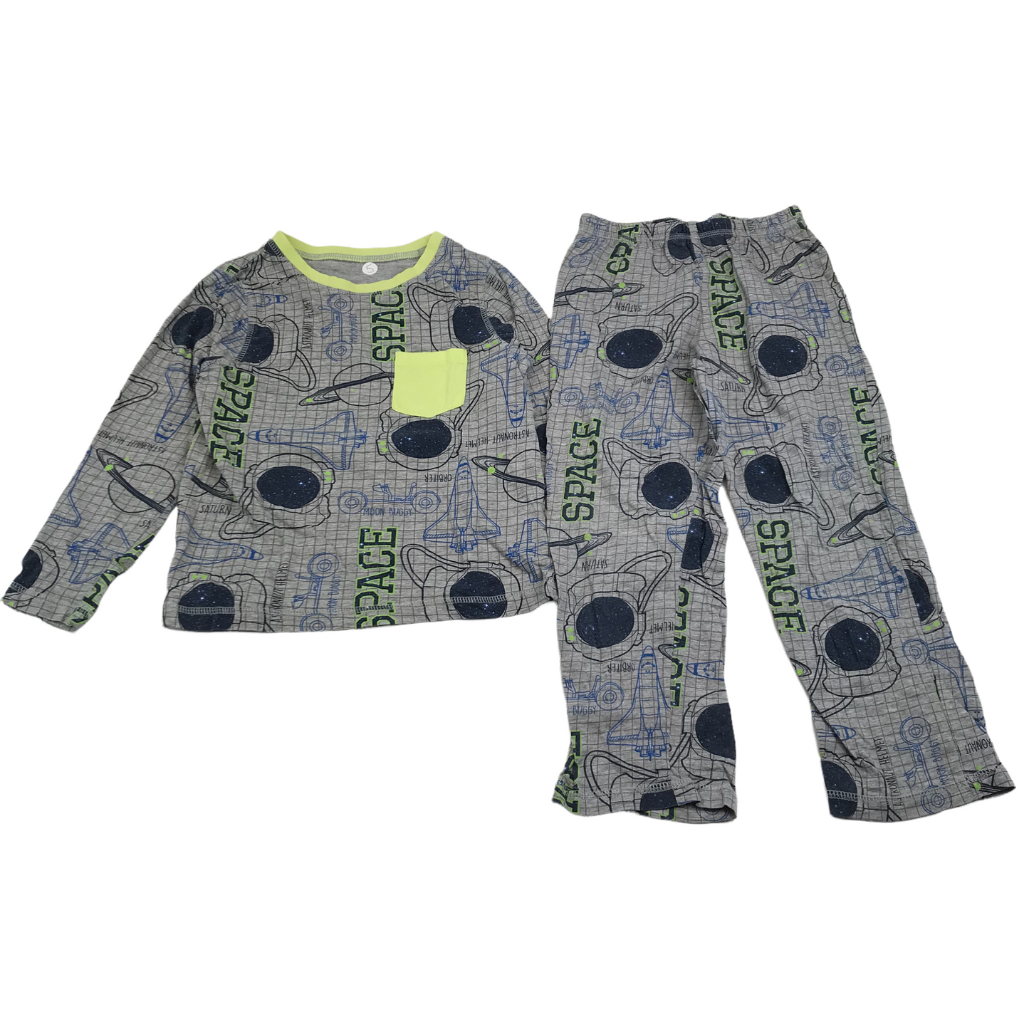 George Grey Space Pyjama Set Age 5