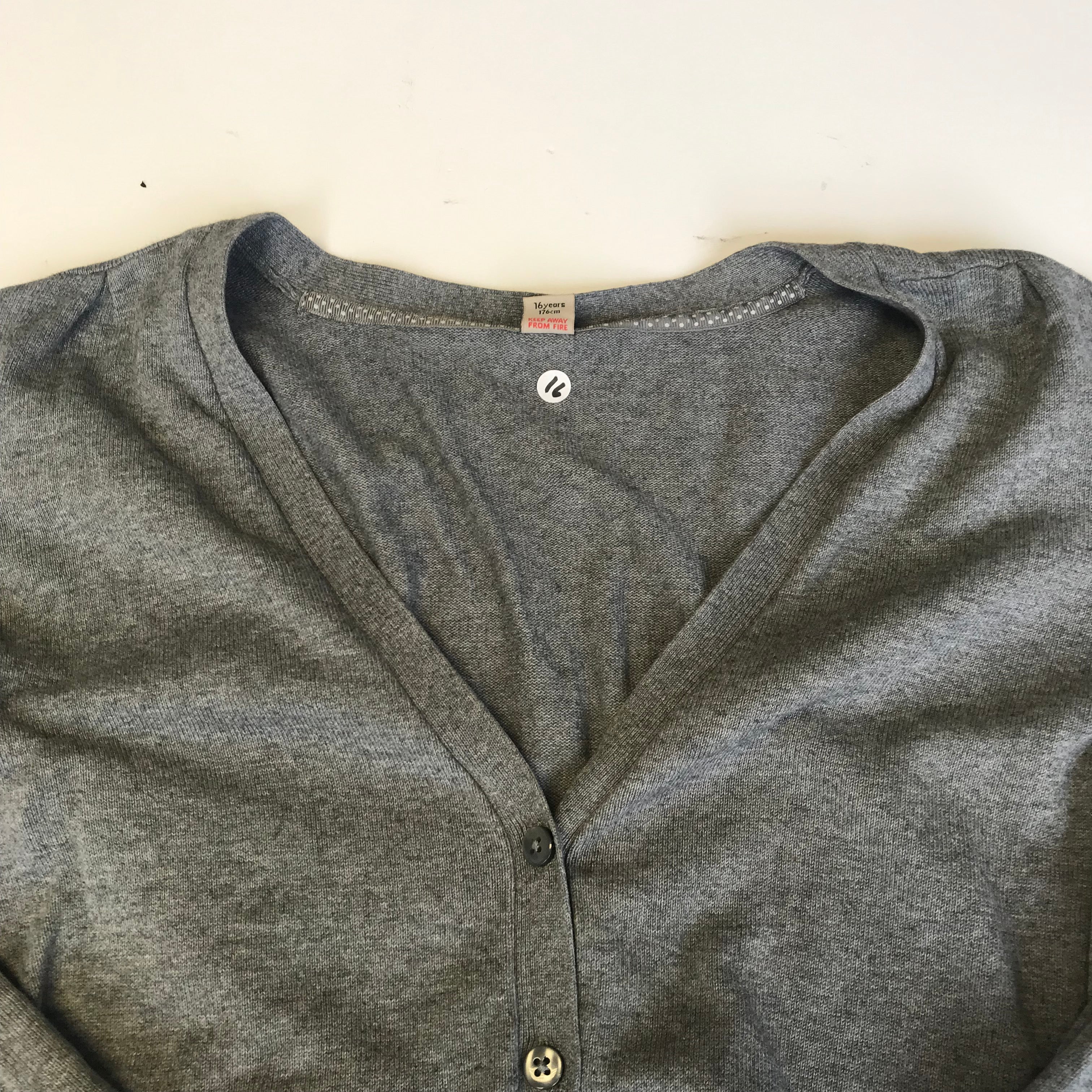 Tu hotsell grey cardigan