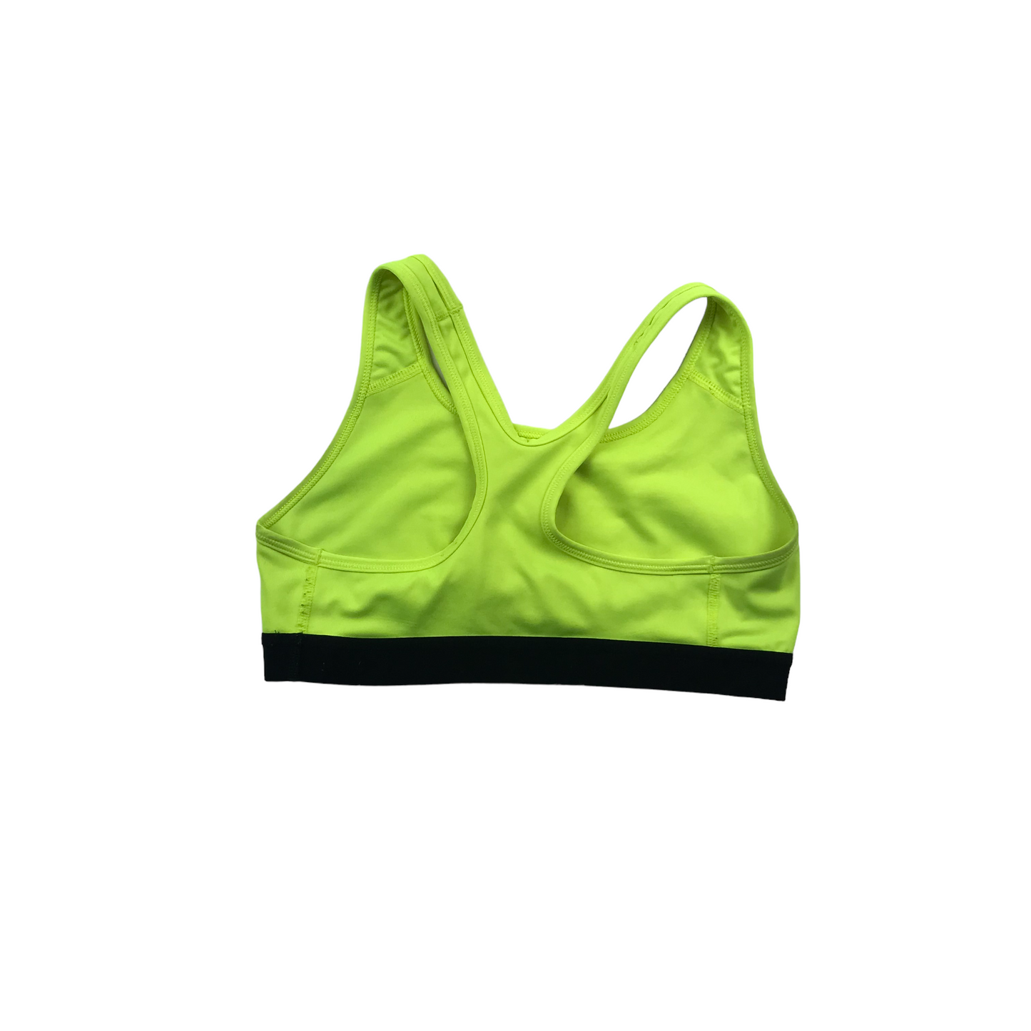 Nike Neon Yellow Sports Crop Top Women's Size S